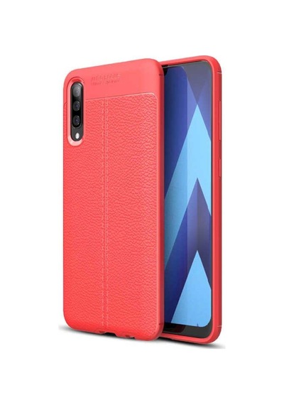 Galaxy M30 Kılıf Zore Niss Deri Desenli Silikon Kılıf