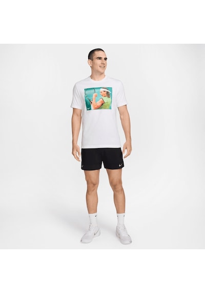 Nike Nikecourt Rafa Erkek Beyaz Tenis Tişörtü Hj3848-100