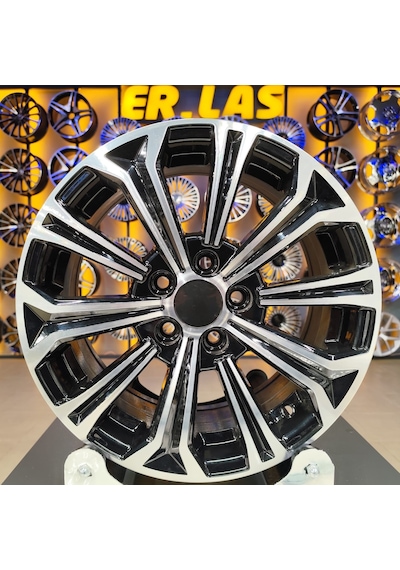 4 Adet Dy-605 6,5 15 5 100 Et39 54,1 Black Jant Takım