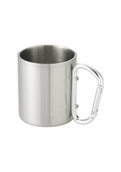 Coffeehutt Karabinerli Çelik Kupa