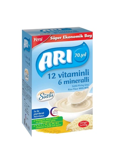 Arı Sütlü Pirinç Unu 500 G