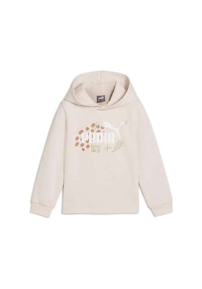 Ess+ Puma Fc Hoodie Hooded Sweatshirt Unisex Kids Acı Kahverengi