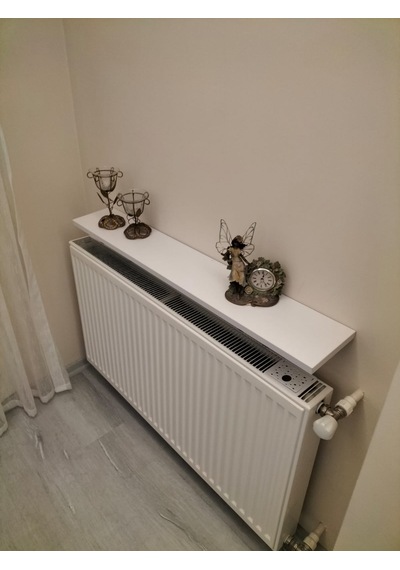150 Cm Petek Raf Beyaz