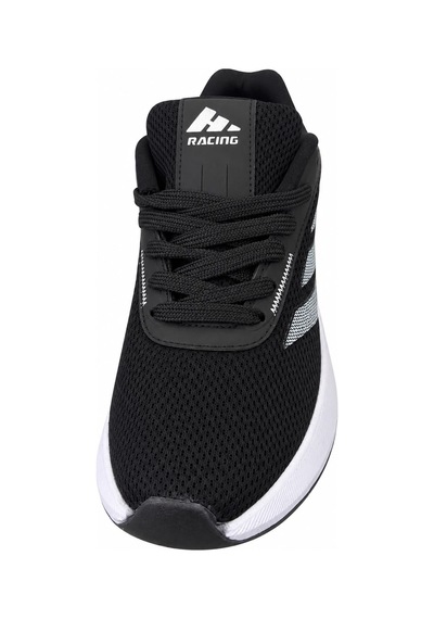 Papucumun Dünyası Nefes Alan Kumaş Yapılı Hafif Konforlu Unisex Sneaker Siyah - Beyaz Papucumun Dünyası Nefes Alan Kumaş Yapılı Hafif Konforlu Unisex Sneaker Siyah - Beyaz