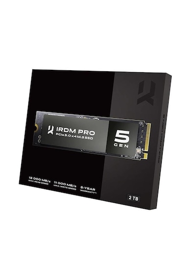 Goodram 2tb Irdm Pro Gen5 Nvme M.2 Ssd Okuma Hızı 12000mb / Yazma Hızı 11000mb