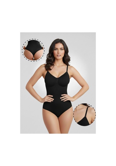 Mistirik Mimola Model 3 Bölge Etkili Örmekumaş Yapılı String Body Siyah Renk042