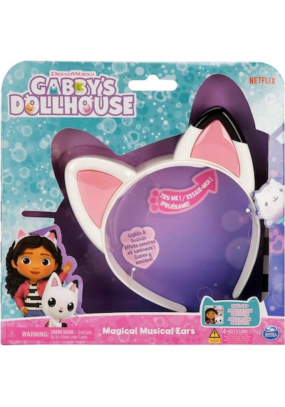 Gabby S Dollhouse Sesli Ve Işıklı Kedi Kulağı Taç
