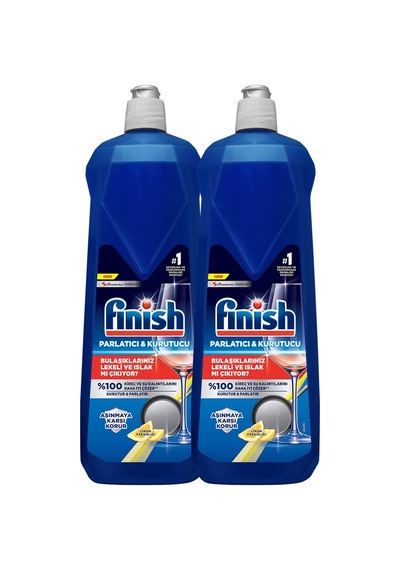 Bulaşık Makinesi Parlatıcı & Kurutucu Sıvı Limon 800 Ml X 2