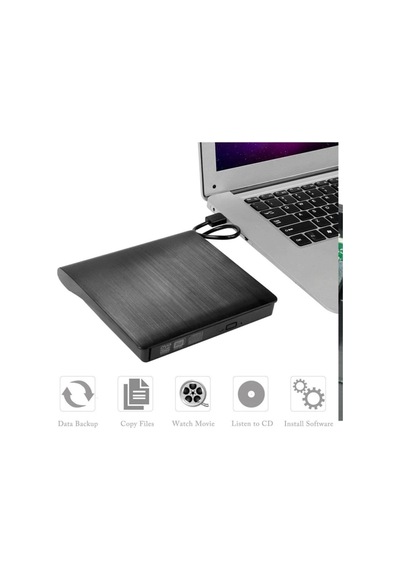 Alfais 4368 USB 3.0 Sata 12.7mm DVD RW Writer SSD External Harici Caddy Kutu