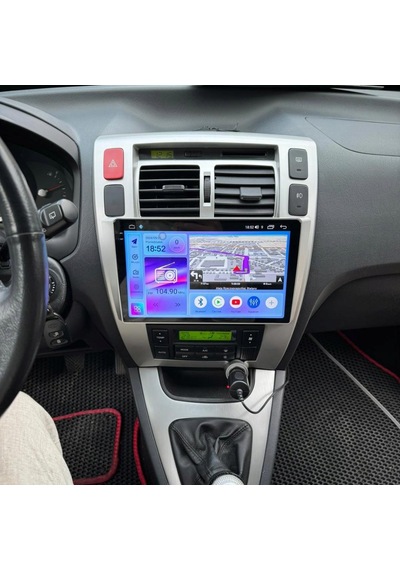 Hyundai Tucson Android Multimedya Sistemi 4-64 Clarion 2004-2010 9"