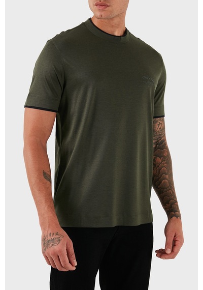 Emporio Armani Erkek T Shirt Em002939 Af18312 U8120 Haki Haki