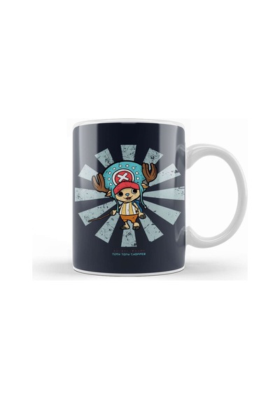 Tony Tony Chopper Retro Japanese One Piece Kupa Bardak Porselen Karışık