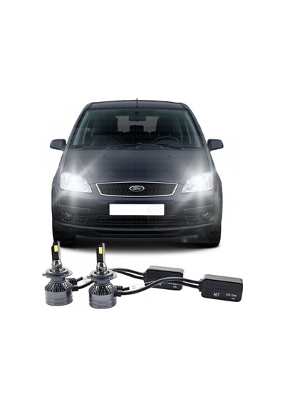 Megamarket06 Ford C-max 2003-2010 Led Kısa Far Ampulü H7 Ultra