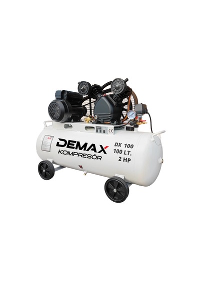Hava Kompresörü Pistonlu 100 Lt 2 Hp Demax