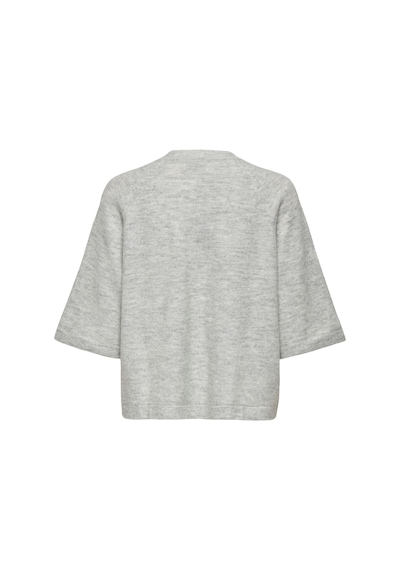 Only Onlsımonı 3/4 Pullover Knt Noos Kadın Gray Kazak - 15333199 Gray