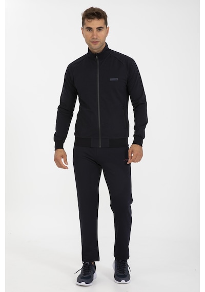 Maraton Comfort Erkek Dik Yaka Uzun Kol Lacivert Eşofman Üstü 21390 Lacivert