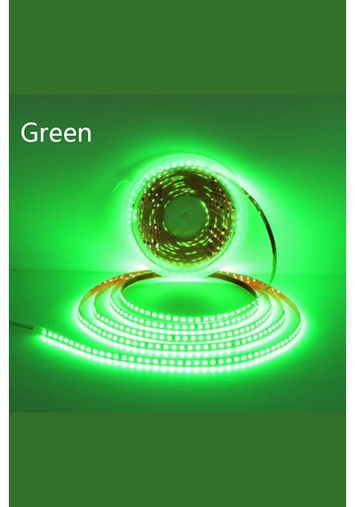 220 Volt Şerit Led Dim Edilebilir 10 Cm De Bir Kesilebilir Yeşil Ip20 Şerit Led 10 Metre