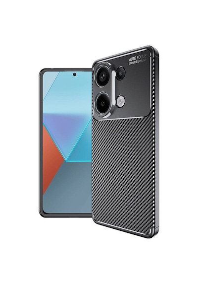 Redmi Note 13 4g Kılıf Tchs Negro Silikon Kapak-siyah Siyah
