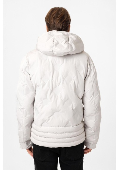 Back And Bond Taş Regular Fit Kapüşonlu Puffer Mont Çok Renkli