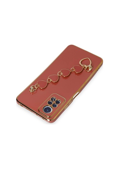 Gld-spt- Newface Xiaomi Redmi Note 12 Pro 4g Kılıf Esila Silikon - Kırmızı