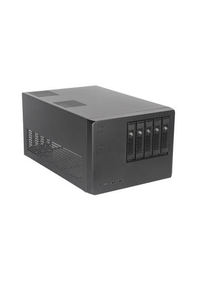 SilverStone CS351 5 Adet SAS-12G/SATA-6G Destekli mATX NAS Kasası
