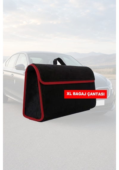 Alfa Romeo 164 Uyumlu Bagaj Çantası Siyah Renk Koltuk Yastığı Lüks Model