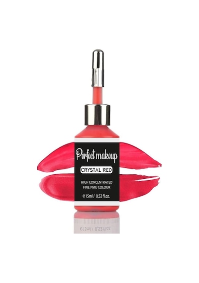 Kalıcı Makyaj Boyası - Crystal Red Kristal Kırmızı 15ml Diğer
