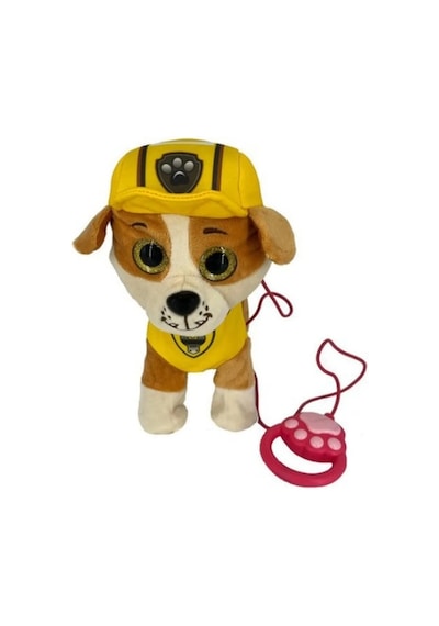Babydoor Paw Patrol Köpek Yürüyen, Havlayan Müzikli Tasmalı Kumandalı Peluş Oyuncak