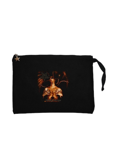 Dark Funeral Diabolis Interium Siyah Clutch Cüzdan / El Çantası Siyah