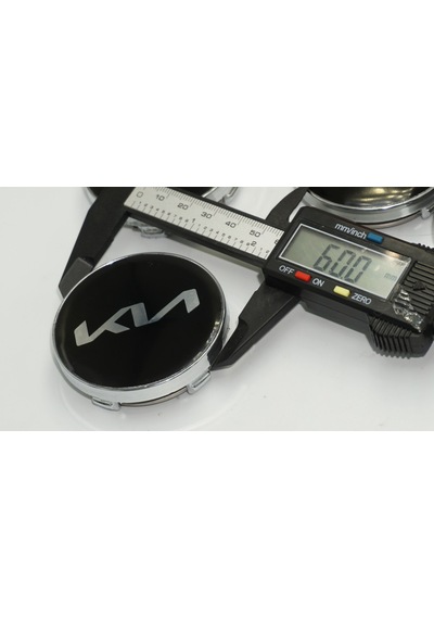 Kia Yeni Nesil Logo Jant Göbeği Kapak Seti  60mm
