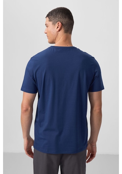 Tommy Life Tommy Lıfe Indigo Erkek Basic Kısa Kol Standart Kalıp O Yaka T-shirt - 87911 001