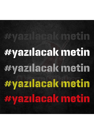 - Isme Özel Sticker Heştek Sticker Isim Sticker Oto Sticker