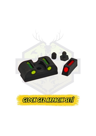 Glock Gez Arpacık Takımı - Kırmızı Arpacık & Yeşil Gez