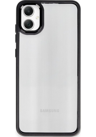 Samsung Uyumlu Galaxy A05 Uyumlu Kılıf Power Silikon - Siyah
