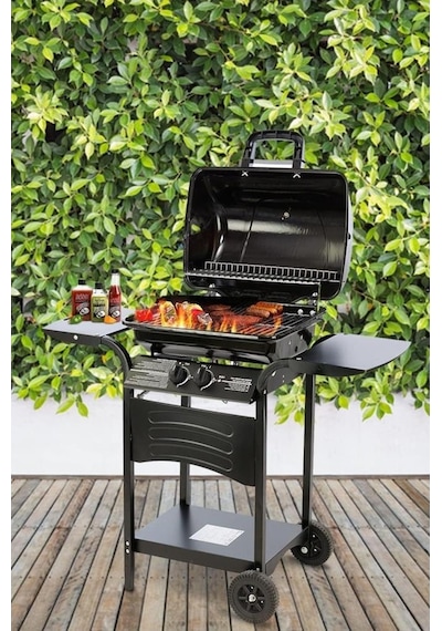 Kiwi Gazlı Izgara-barbekü Kg-5881 Siyah