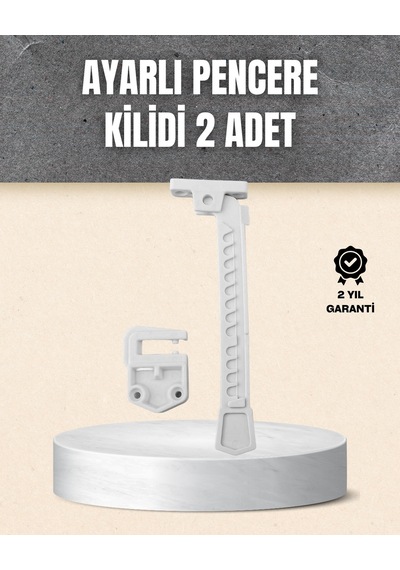 Nrzsnt Kolay Montajlı Pencere Açılma Sınırlayıcı 2 Li Set