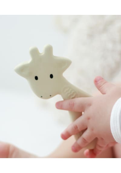 Tikiri Doğal Kauçuk Diş Kaşıyıcı-Giraffe