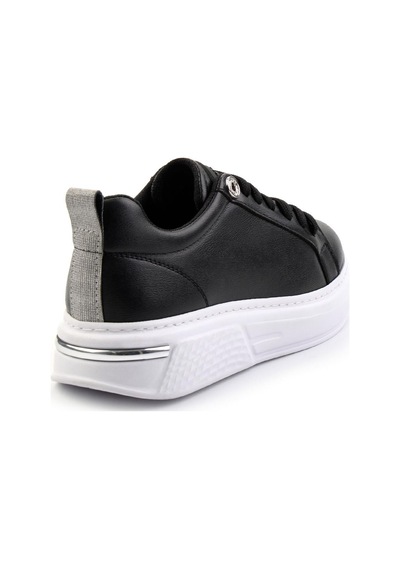 Bambi Siyah Kadın Sneaker K01377024109 Siyah