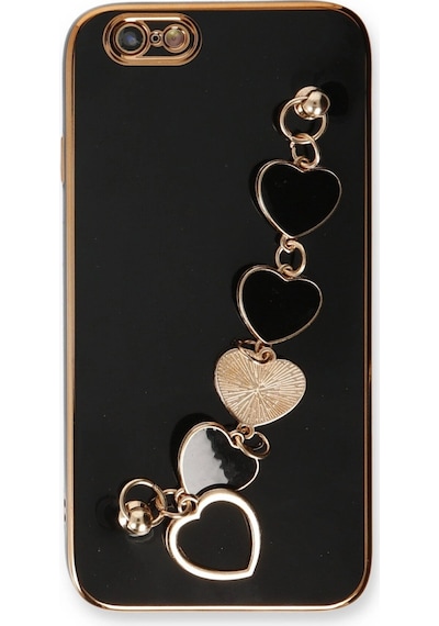 Apple  Uyumlu  iPhone 6 Kılıf Esila Silikon Siyah,