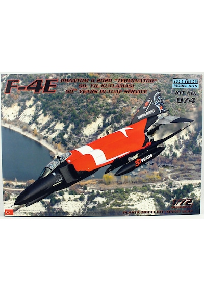 Hobbytime 074 1/72 Ölçek, F-4e Phantom Iı, Terminatör, 50.yıl Kutlaması, Plastik Model Kiti-57616