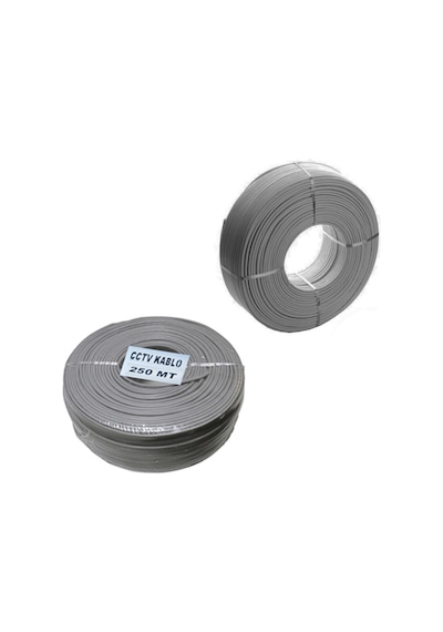 250M Güvenlik Kamera Cctv Kablosu 4+1 Cctv 0.22Mm - 250 Metre