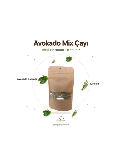 Sirke Günlüğüm Avokado Mix Çayı