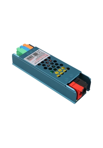 Powermaster Pm-26827 12volt 3amper 36watt Slim Metal Kasa Adaptör 116x35x23mm