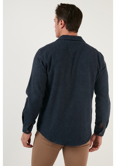 Buratti Erkek Gömlek Cf21W112925 Indigo İndigo
