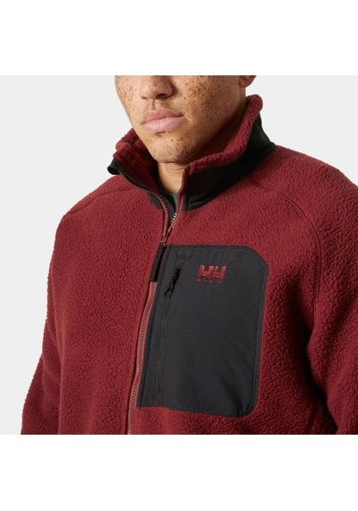 Helly Hansen Panorama Pile Block Jacket Erkek Kırmızı Polar Hha.49460.hha.180 Kırmızı