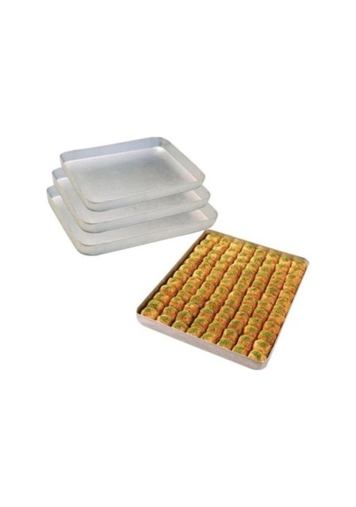 Sağlam 30x40 Bakır Sanatı Alüminyum Baklava Börek Tepsisi Diğer