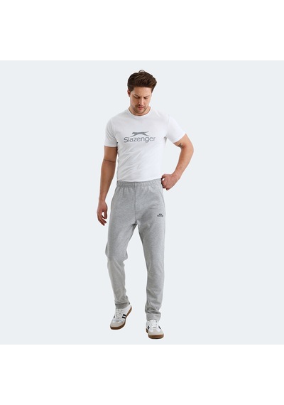 Slazenger VALDIS Erkek Cepli Gri Eşofman Altı