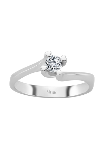 Sirius F Renk 0,23 Karat Pırlanta Tektaş Yüzük 0824R0086
