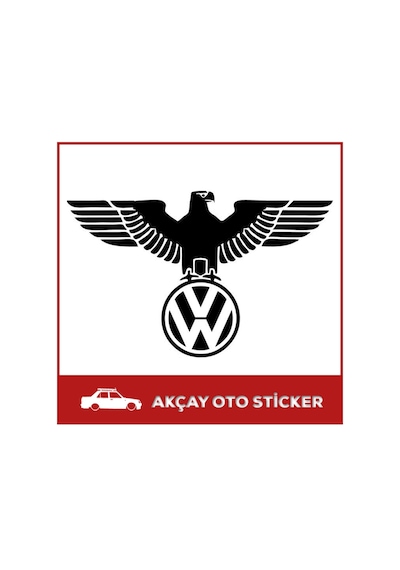 Volkswagen Kartal Sticker Volkswagen Araba Sticker Oto Sticker