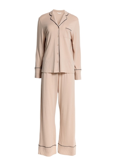 Marks & Spencer Pamuk Modal Karışımlı Pijama Takımı T37002212J Çok Renkli